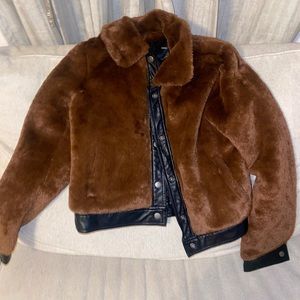 Faux Fur Bomber